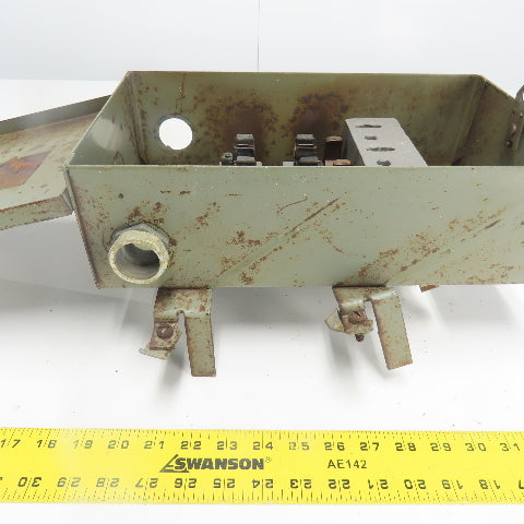 Federal Pacific CFP 632 60A 240VAC Cover Operated Fusible Bus Plug Switch 3P