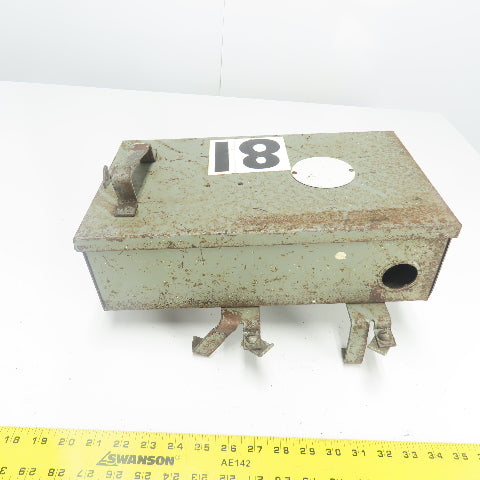Federal Pacific CFP 632 60A 240VAC Cover Operated Fusible Bus Plug Switch 3P