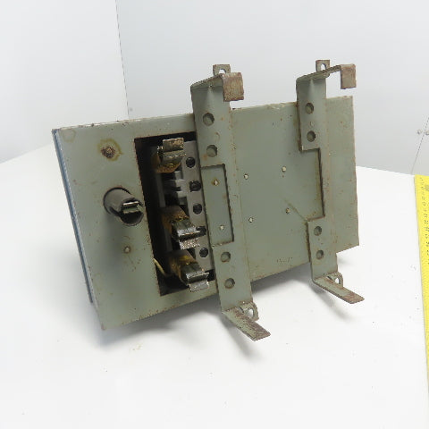 Federal Pacific CFP 332 30A 240VAC Cover Operated Fusible Bus Plug Switch 3P