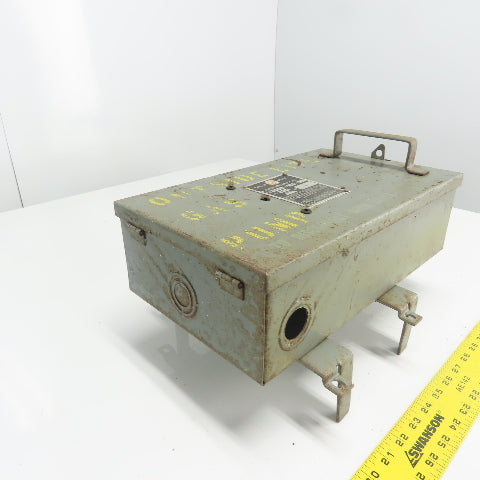 Federal Pacific CFP 332 30A 240VAC Cover Operated Fusible Bus Plug Switch 3P