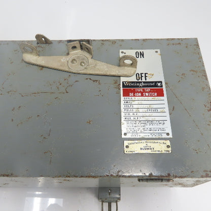 Westinghouse 456D 905 G08 60A Busway Bus Plug De-Ion Switch 277/480V