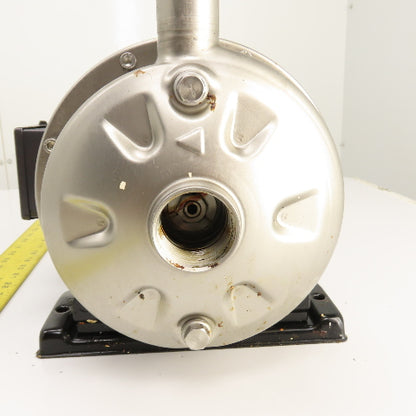 Ebara ACDU70/17T3C 3/4HP Stainless Steel Centrifugal Pump 230/460V 3PH 1"x1-1/4"