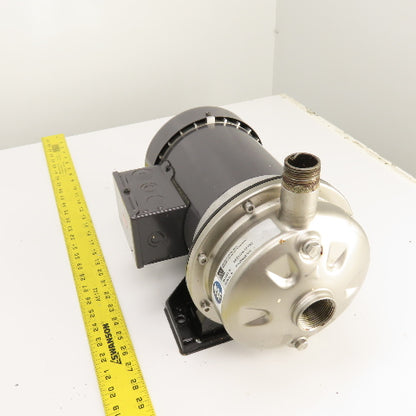 Ebara ACDU70/17T3C 3/4HP Stainless Steel Centrifugal Pump 230/460V 3PH 1"x1-1/4"