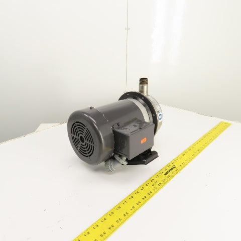Ebara ACDU70/17T3C 3/4HP Stainless Steel Centrifugal Pump 230/460V 3PH 1"x1-1/4"