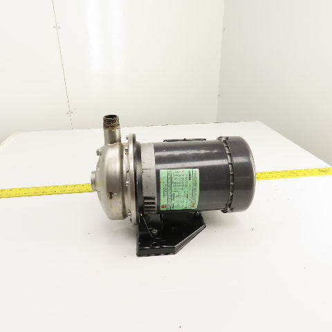 Ebara ACDU70/17T3C 3/4HP Stainless Steel Centrifugal Pump 230/460V 3PH 1"x1-1/4"