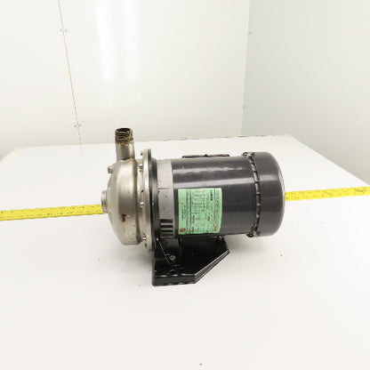 Ebara ACDU70/17T3C 3/4HP Stainless Steel Centrifugal Pump 230/460V 3PH 1"x1-1/4"