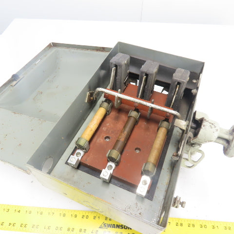 Westinghouse 1513464 30A Fusible Type Tap Bus Plug In Unit 3-Pole 575V 60HZ