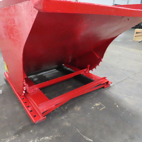 1-1/2 Cu/Yd Self Dumping Trash Scrap Recycling Hopper 70" x 48" x 39" ID