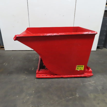 1-1/2 Cu/Yd Self Dumping Trash Scrap Recycling Hopper 70" x 48" x 39" ID