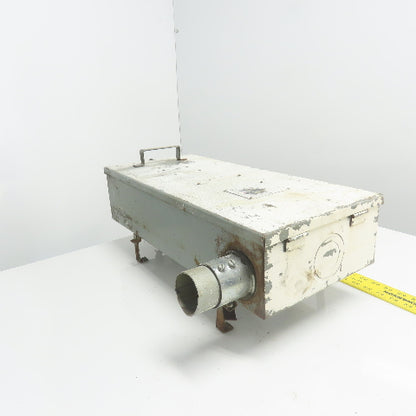 Federal Pacific CFP 232 200A 240VAC Cover Operated Fusible Bus Plug Switch 3P