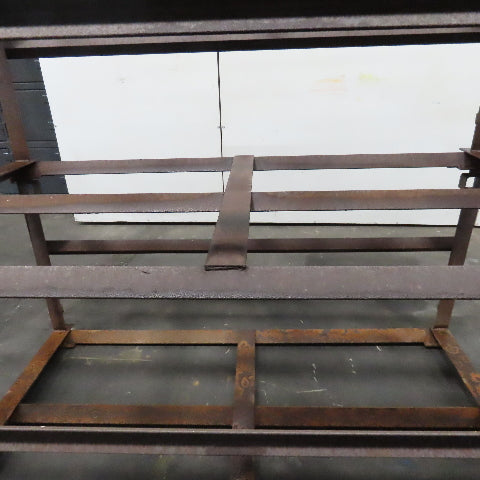 Stackable Material Storage Stack Rack 72" x 39-1/2"x 32" Tall Lot Of 3