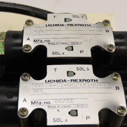 Nachi 0.4kW 1.5 Gallon Hydraulic Power Unit 200/220V 3PH W/2 Valves Tested