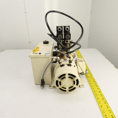 Nachi 0.4kW 1.5 Gallon Hydraulic Power Unit 200/220V 3PH W/2 Valves Tested