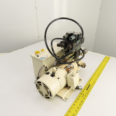 Nachi 0.4kW 1.5 Gallon Hydraulic Power Unit 200/220V 3PH W/2 Valves Tested