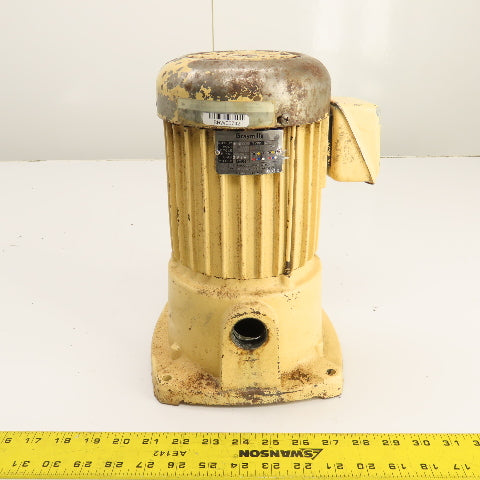Graymills IN575-F 3/4HP Coolant Suction Pump 230/460V 3PH 3400RPM 1"x1" Type MT