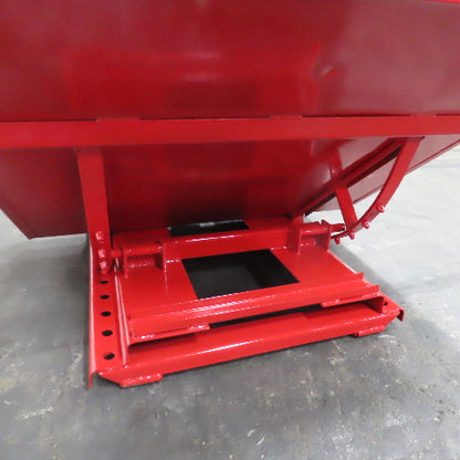Galbreath 2 Cu/Yd Self Dumping Trash Scrap Recycling Hopper 60" x 56" x 40" ID