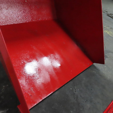 Galbreath 2 Cu/Yd Self Dumping Trash Scrap Recycling Hopper 60" x 56" x 40" ID
