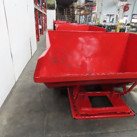 Galbreath 2.5 Cu/Yd Self Dumping Trash Scrap Recycling Hopper " ID