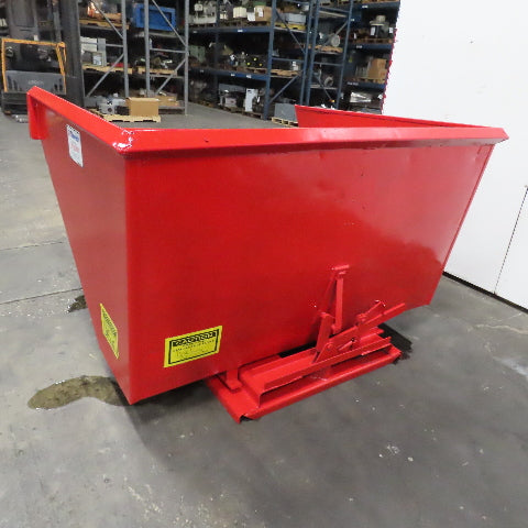 Galbreath 2.5 Cu/Yd Self Dumping Trash Scrap Recycling Hopper " ID