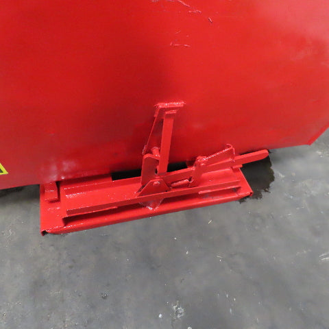 Galbreath 2.5 Cu/Yd Self Dumping Trash Scrap Recycling Hopper " ID