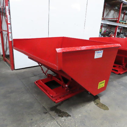 Galbreath 2.5 Cu/Yd Self Dumping Trash Scrap Recycling Hopper " ID