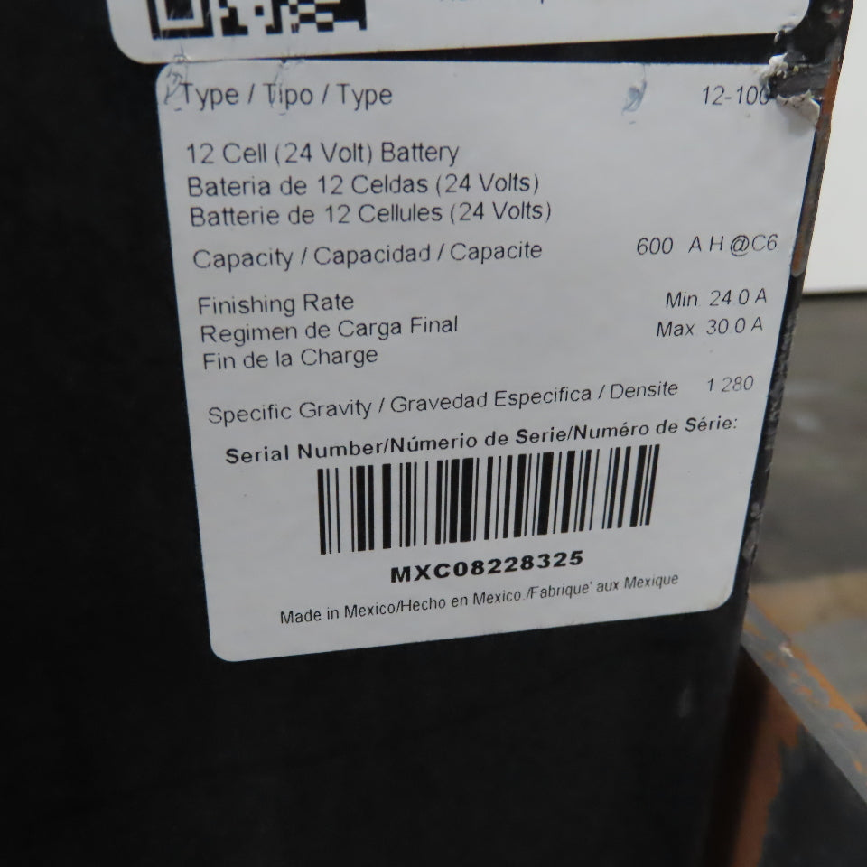 Linde EW40 24V 8000Lbs Walk Behind Pallet Jack Truck 48"x9" Forks 8" Lift 17Hrs.