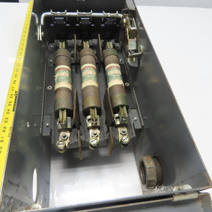 ITE BOS14353 Bulldog 100A Fusible Bus Busway Plug Disconnect Switch 600VAC