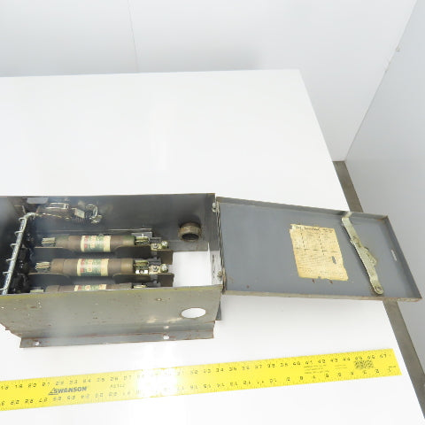 ITE BOS14353 Bulldog 100A Fusible Bus Busway Plug Disconnect Switch 600VAC