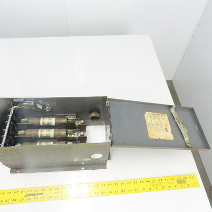 ITE BOS14353 Bulldog 100A Fusible Bus Busway Plug Disconnect Switch 600VAC