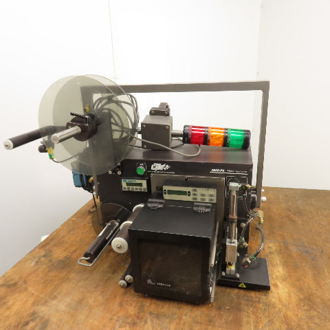 Zebra 170PAX4 Dual Action Tamp DAT Printer Applicator CTM 3600-PA 120V 1PH