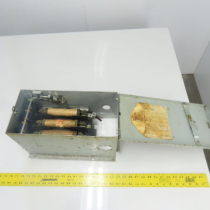 ITE Gould BOS14353 100A Fusible Bus Busway Plug Disconnect Switch 600VAC 3Ph