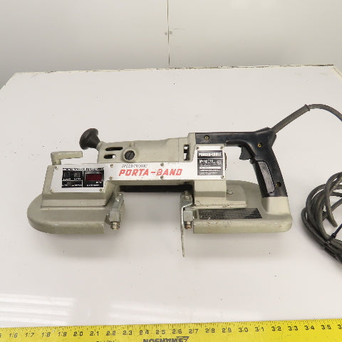 Porter Cable 736 Micro Processor Controlled Speedtronic Portable Band Saw 120V