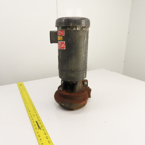 Gusher 2-C RH 2HP Coolant Pump 3450RPM 230/460V 3PH 1-1/4" x 2" 2292-J Impeller