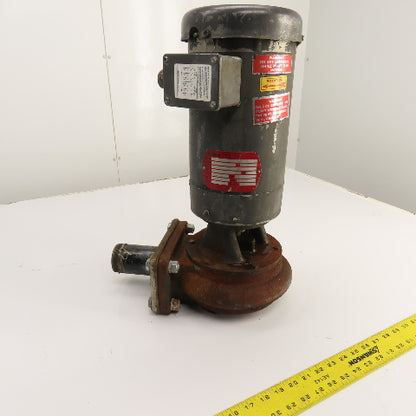 Gusher 2-C RH 2HP Coolant Pump 3450RPM 230/460V 3PH 1-1/4" x 2" 2292-J Impeller