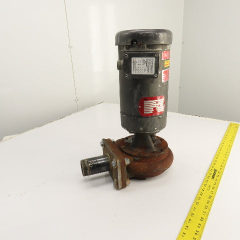Gusher 2-C RH 2HP Coolant Pump 3450RPM 230/460V 3PH 1-1/4" x 2" 2292-J Impeller