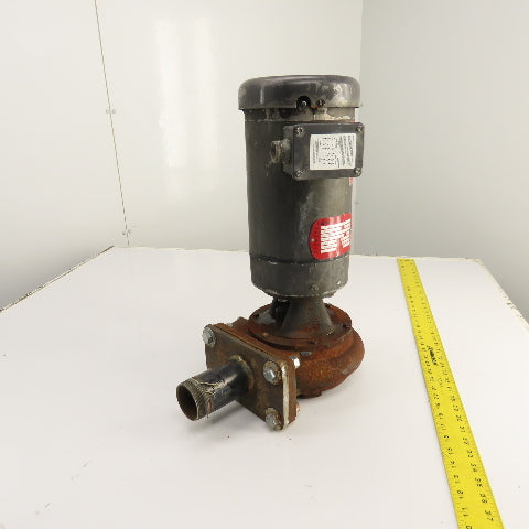 Gusher 2-C RH 2HP Coolant Pump 3450RPM 230/460V 3PH 1-1/4" x 2" 2292-J Impeller