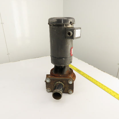 Gusher 2-C RH 2HP Coolant Pump 3450RPM 230/460V 3PH 1-1/4" x 2" 2292-J Impeller