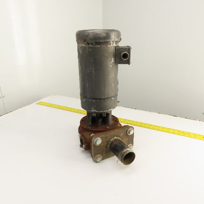 Gusher 2-C RH 2HP Coolant Pump 3450RPM 230/460V 3PH 1-1/4" x 2" 2292-J Impeller