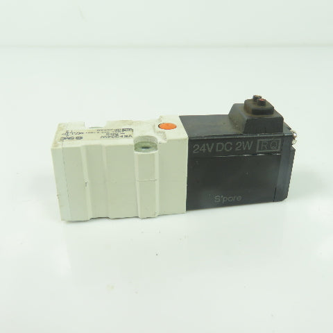 SMC VKF334W-5GS Solenoid Valve 24VDC 0.1MPa