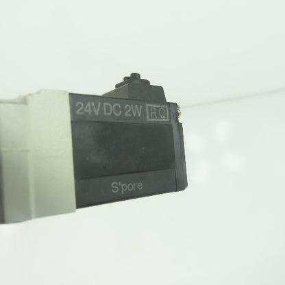 SMC VKF334W-5GS Solenoid Valve 24VDC 0.1MPa