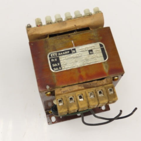 ETV 120511 110/120V Pri 55/24V Sec 50/60Hz 1Ph Transformer