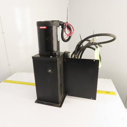 3HP 3-Gallon Hydraulic Power Unit 230/460V 3PH 1.8GPM Leeson C6T34NZ25A Tested