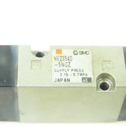 SMC NVZ3540-5MOZ Pneumatic Solenoid Valve 0.15-0.7MPa 24VDC