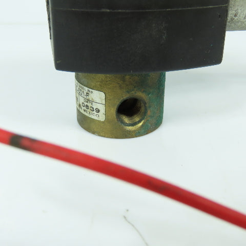 Asco EF8262G2 120V Solenoid Valve 1/8" 180PSI Water Oil Air Gas 240620-001-F