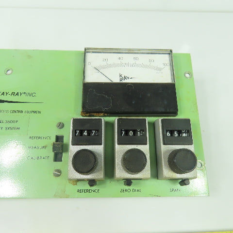 Kay-Ray 3600F Density System Control Panel