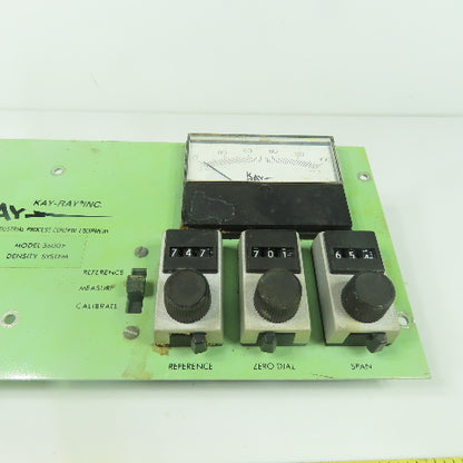 Kay-Ray 3600F Density System Control Panel