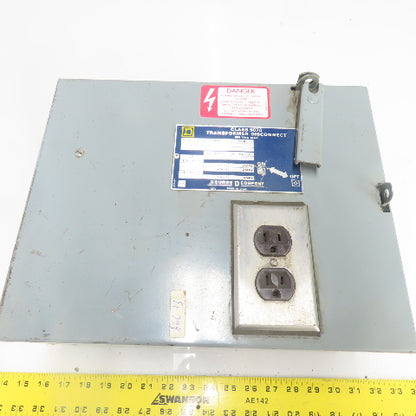Square D SK5271W Class 9070 1800VA Transformer Disconnect Pri 230/460 Sec 115V