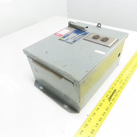 Square D SK5271W Class 9070 1800VA Transformer Disconnect Pri 230/460 Sec 115V
