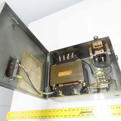 Square D SK5271W Class 9070 1800VA Transformer Disconnect Pri 230/460 Sec 115V