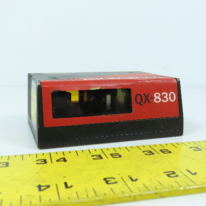 Microscan QX-830 FIS-0830-0001G Fixed Mount Barcode Scanner 10-28VDC